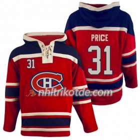 Montreal Canadiens Carey Price 31 Rot Sawyer Hooded Sweatshirt - Herren